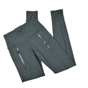 Hypertex Black Comfytex Cargo Leggings w/Three Zipper Pockets - XS - NWT